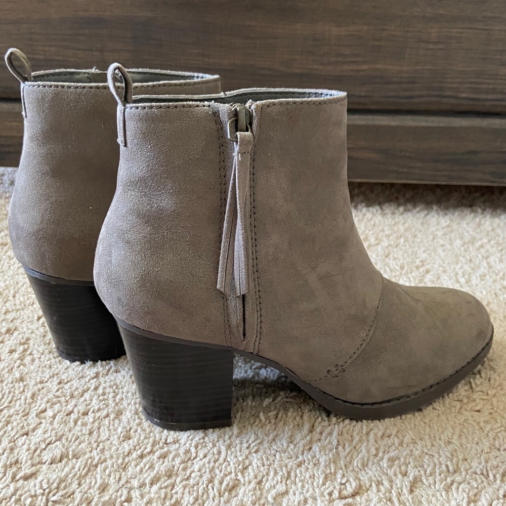 Gray Booties